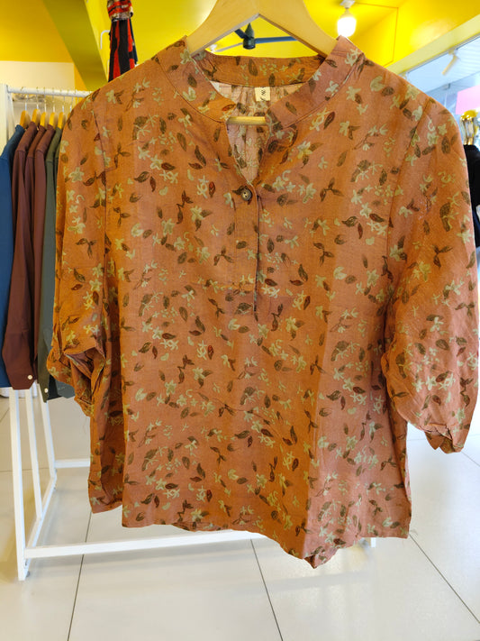 Women Floral Top (FREE SIZE)