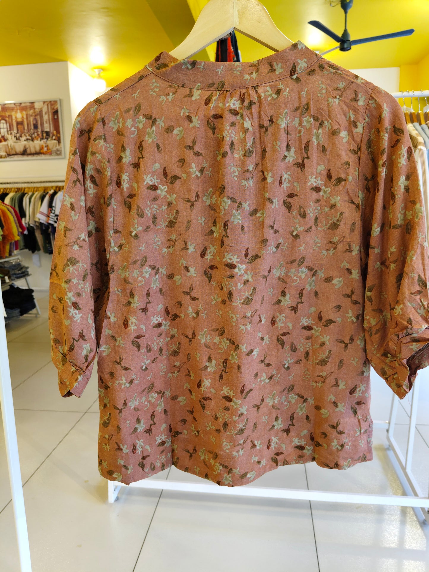Women Floral Top (FREE SIZE)