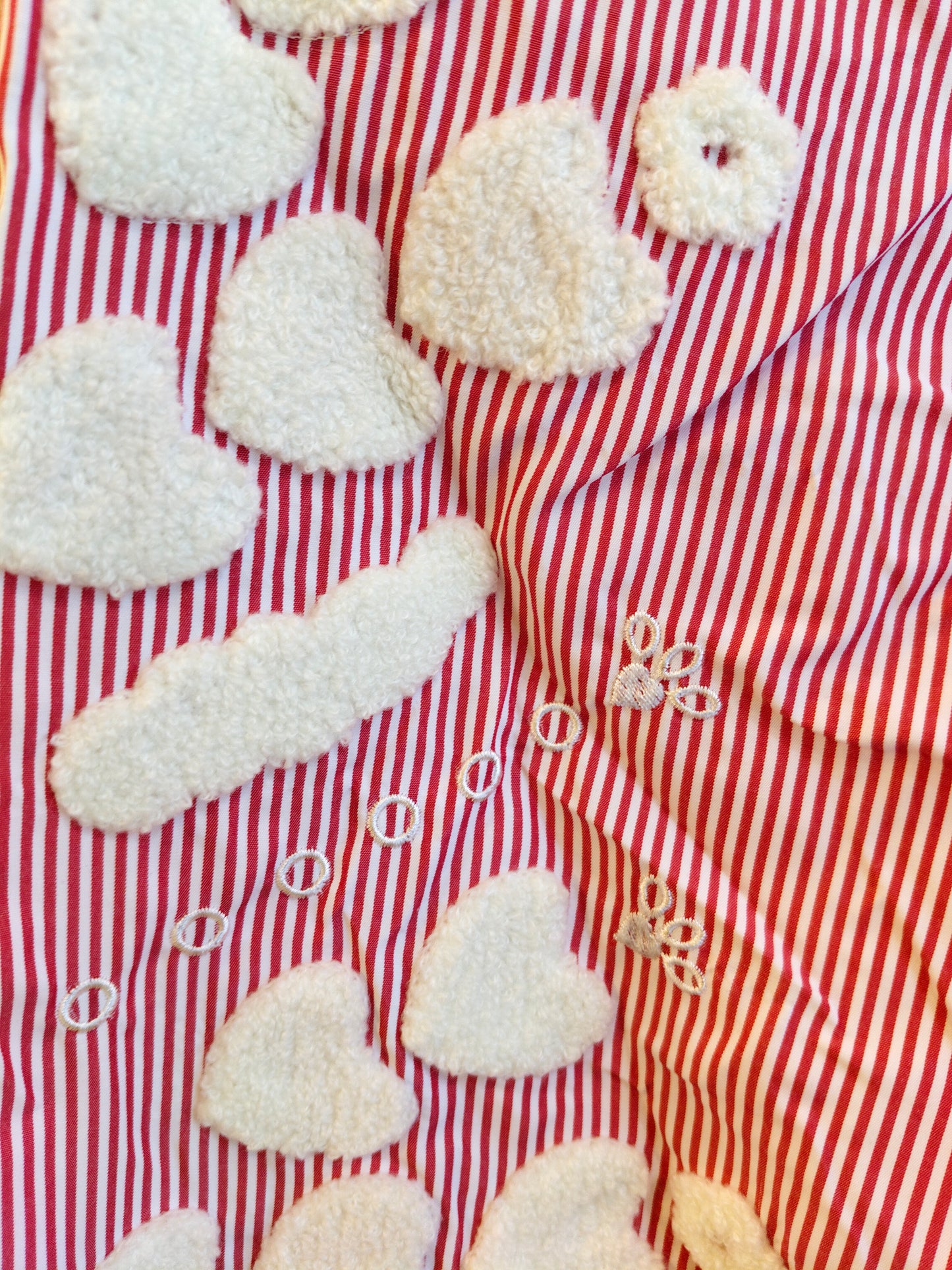 Embroidered Striped Shirt for Women (FREE SIZE)