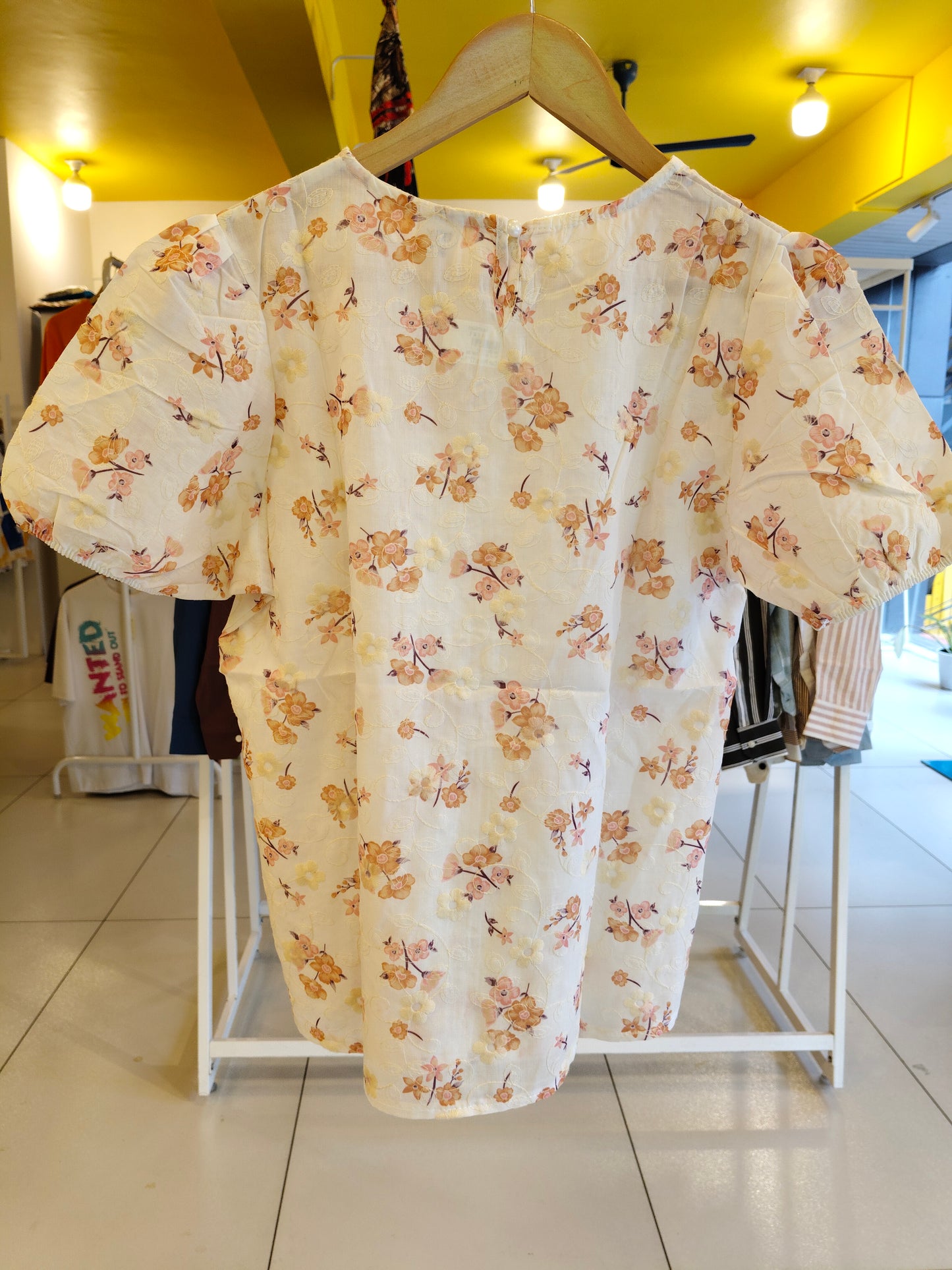 Floral Top for Women (FREE SIZE)