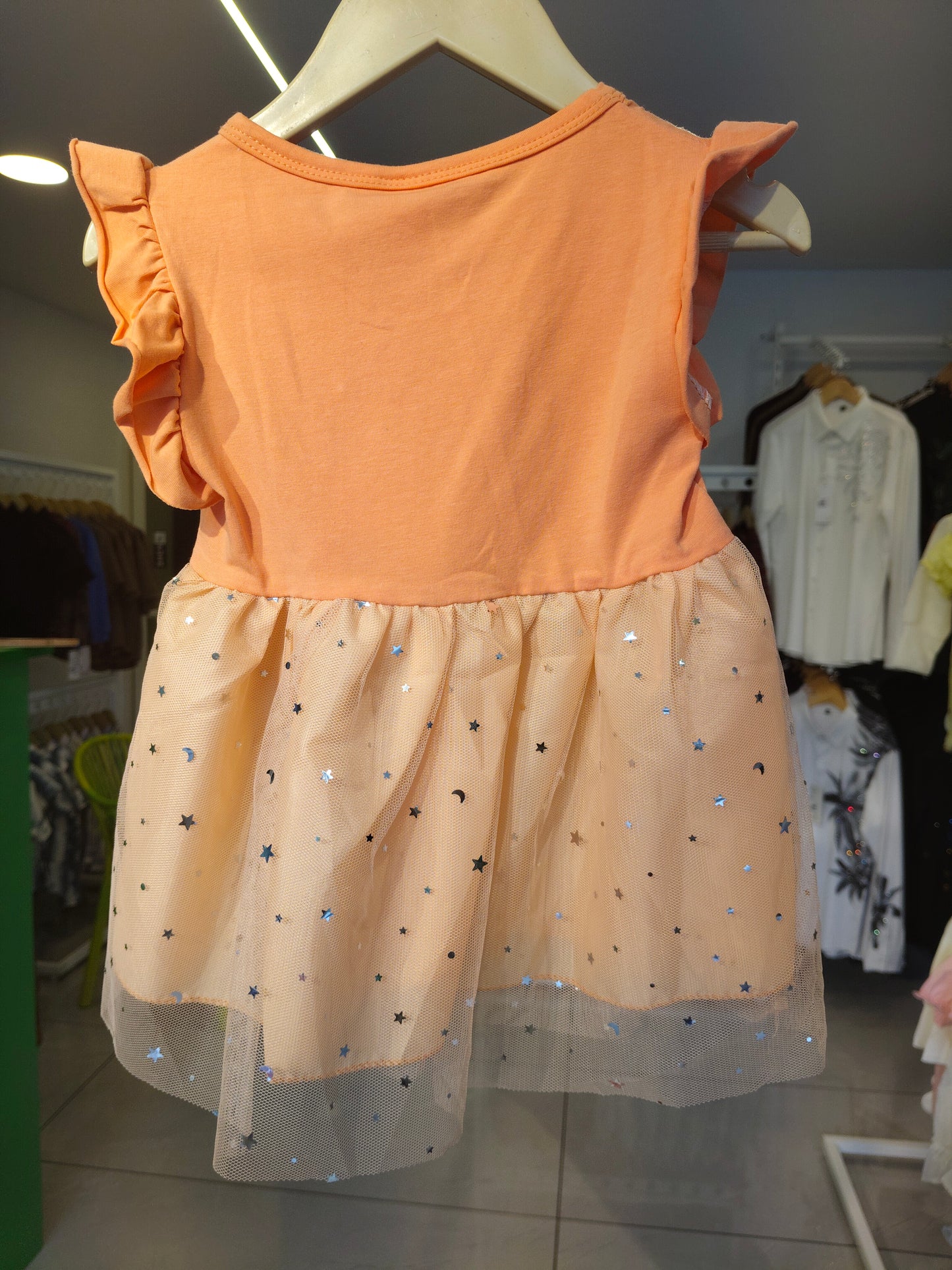 Toddler Girls' Elsa Tulle Dress  ( SIZE 5)