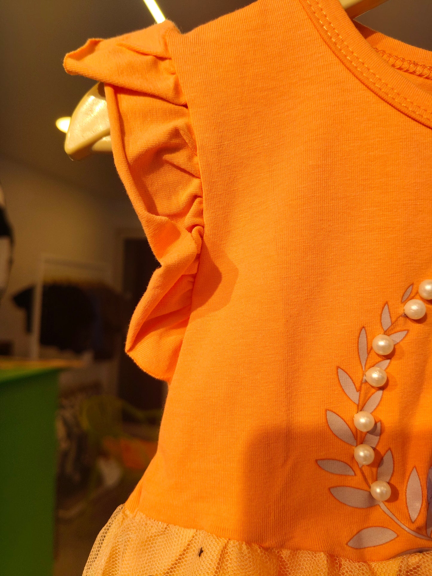 Toddler Girls' Elsa Tulle Dress  ( SIZE 5)