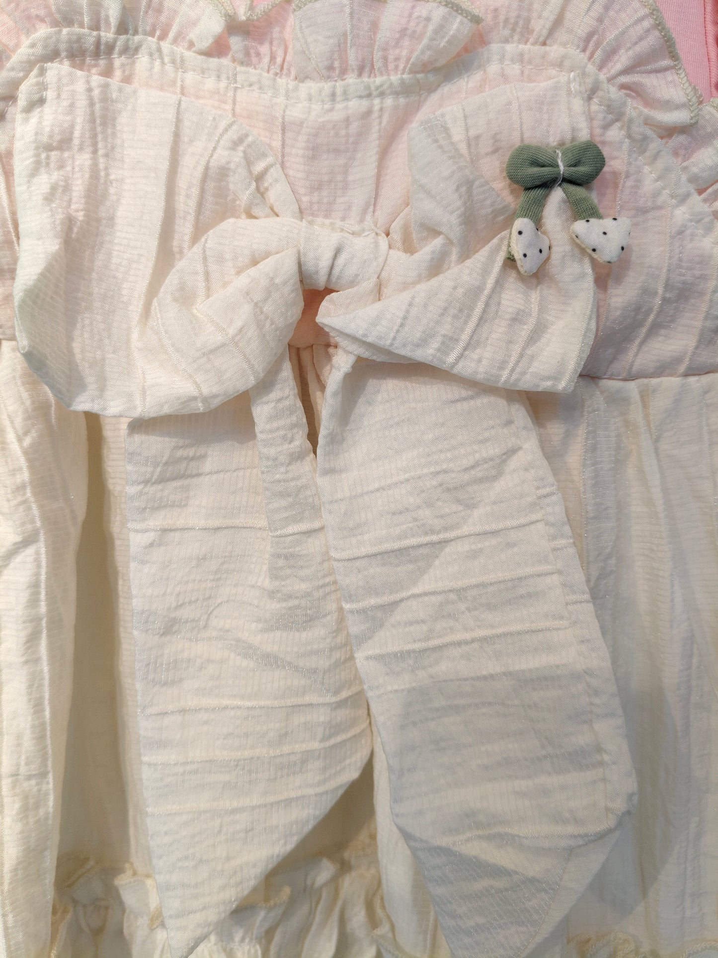 Toddler Girls' Ruffled Pinafore Dress (SIZE 90)