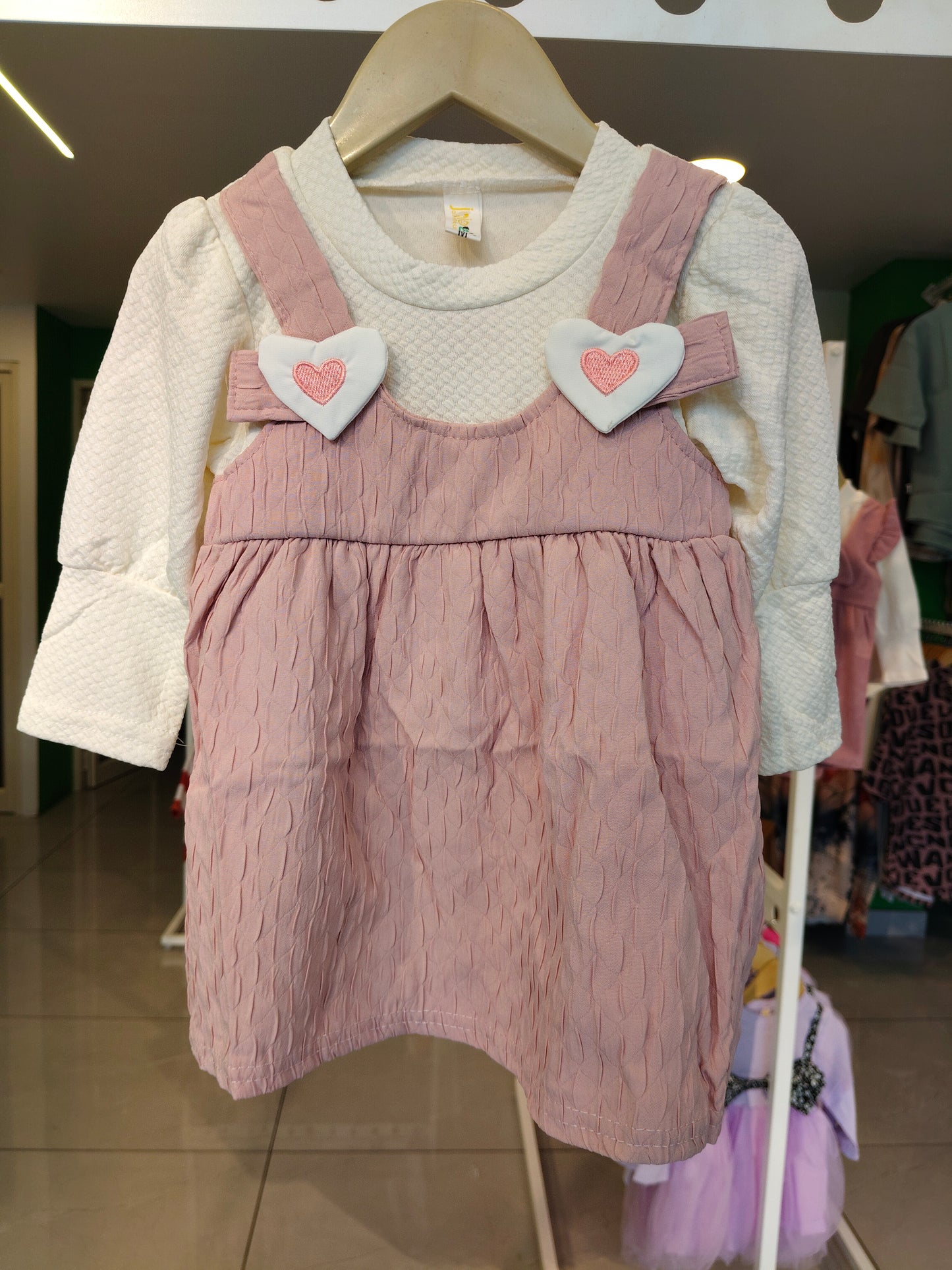 Toddler Girls' Romper Dress (MEDIUM)