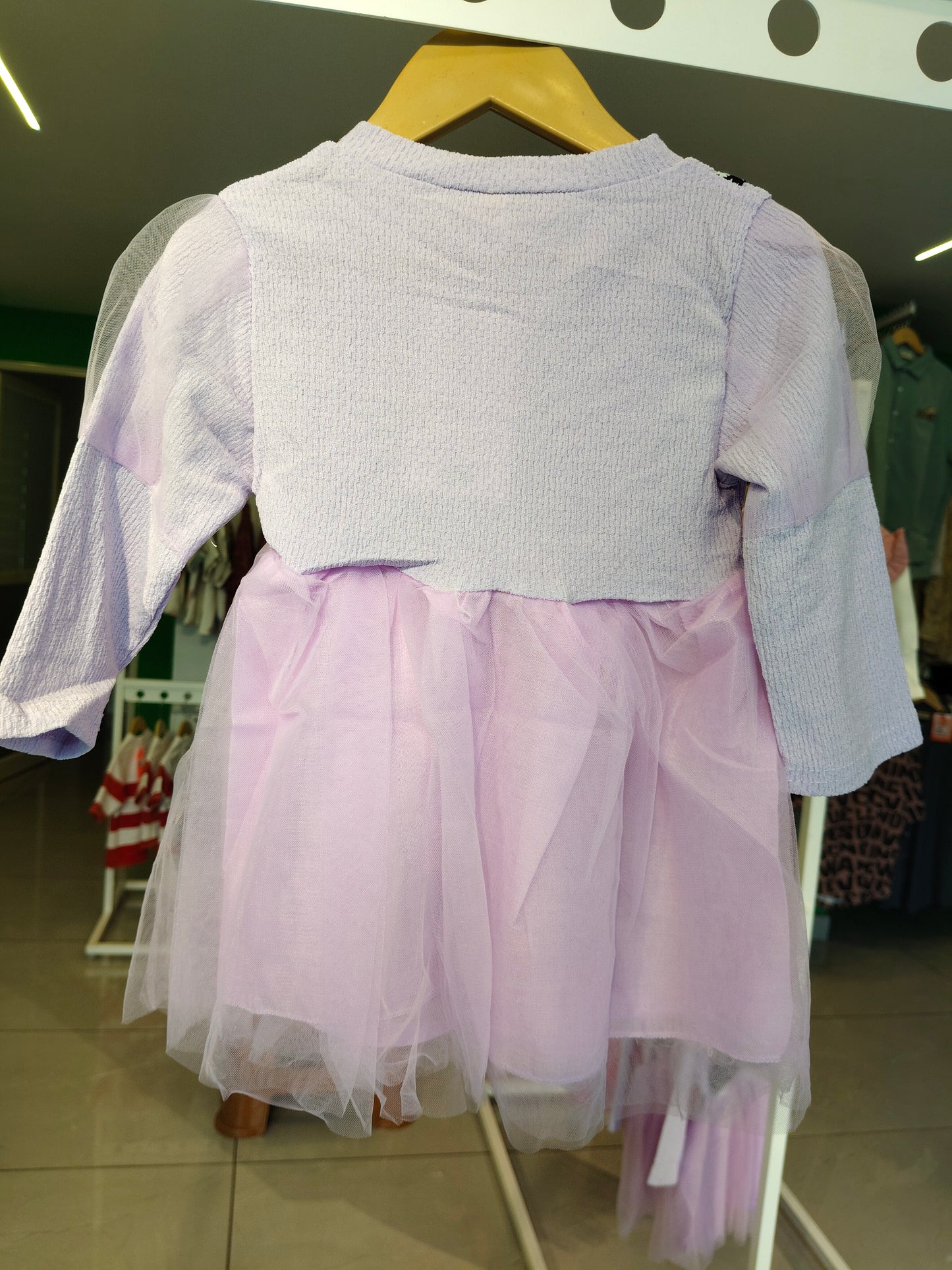 Toddler Girls' Tulle Party Dress (MEDIUM)