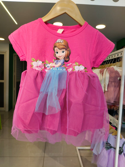 Toddler Girls' Sofia The First Tulle Dress (SIZE 5)