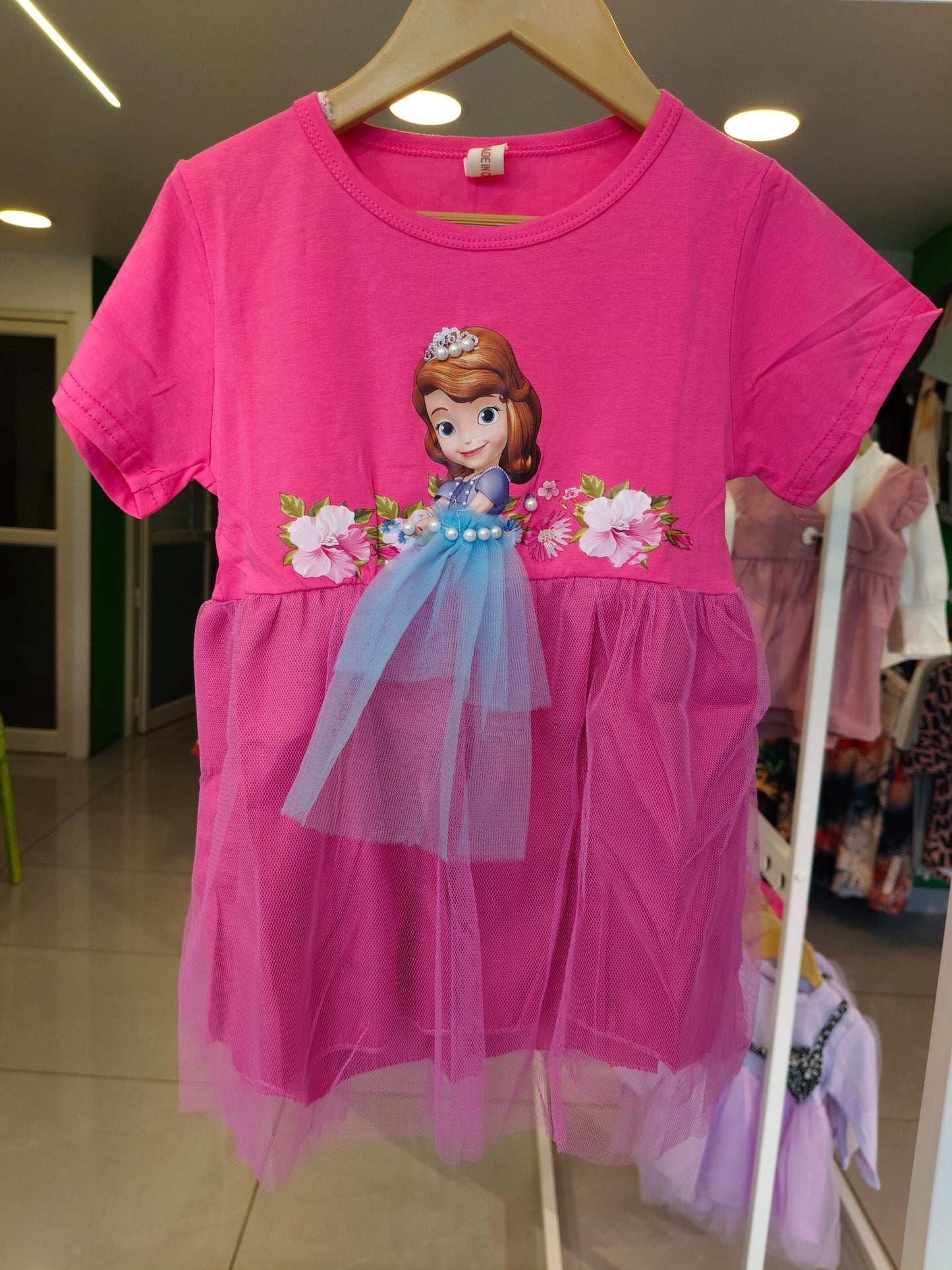 Toddler Girls' Sofia The First Tulle Dress (SIZE 11)