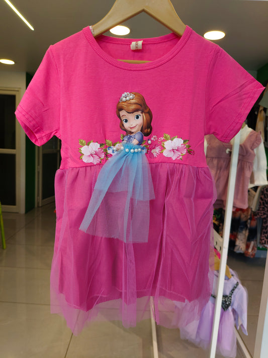 Toddler Girls' Sofia The First Tulle Dress (SIZE 9)