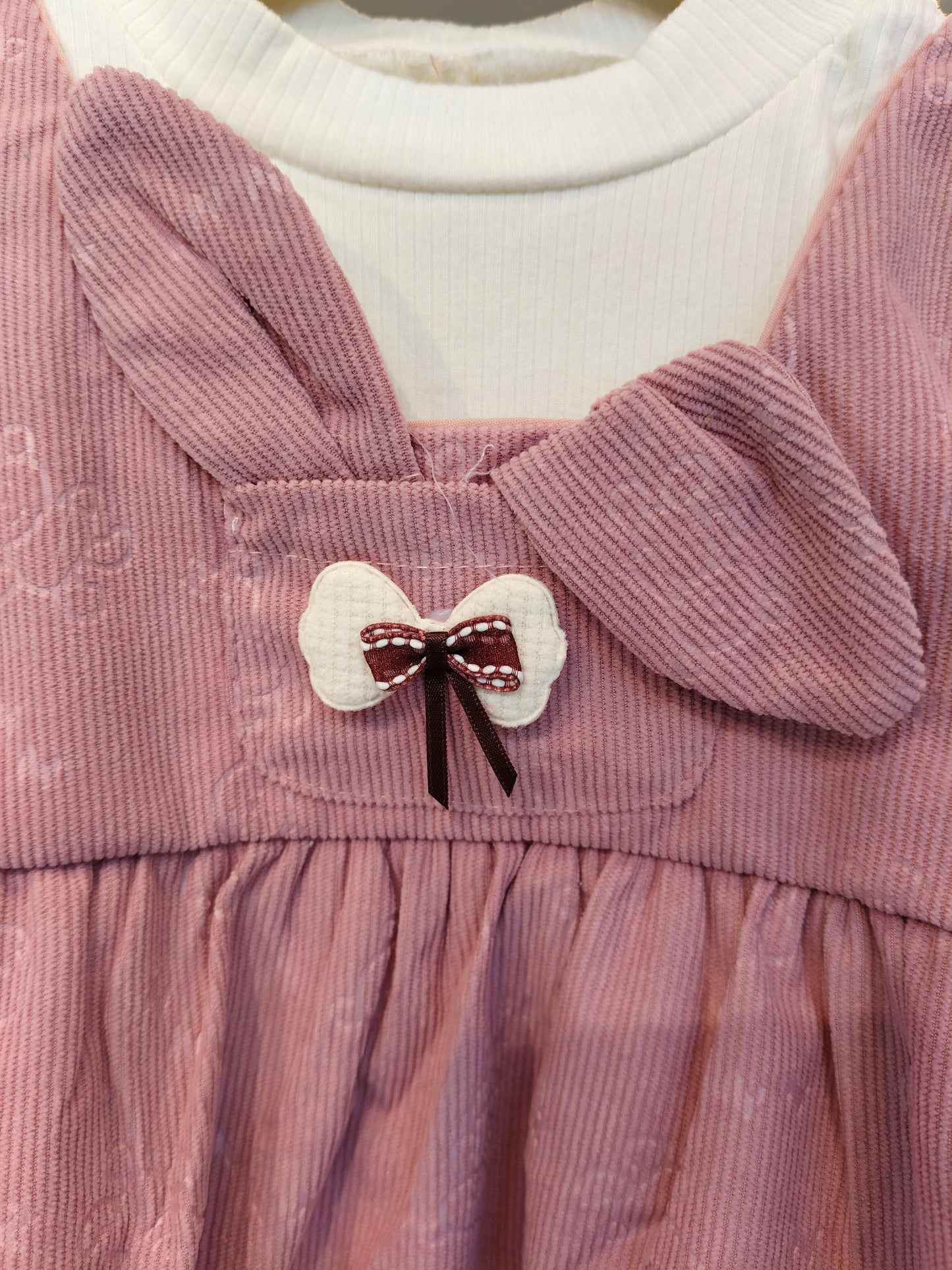 Toddler Girls' Corduroy Jumper Dress (XL)