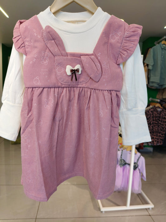 Toddler Girls' Corduroy Jumper Dress (XXL)