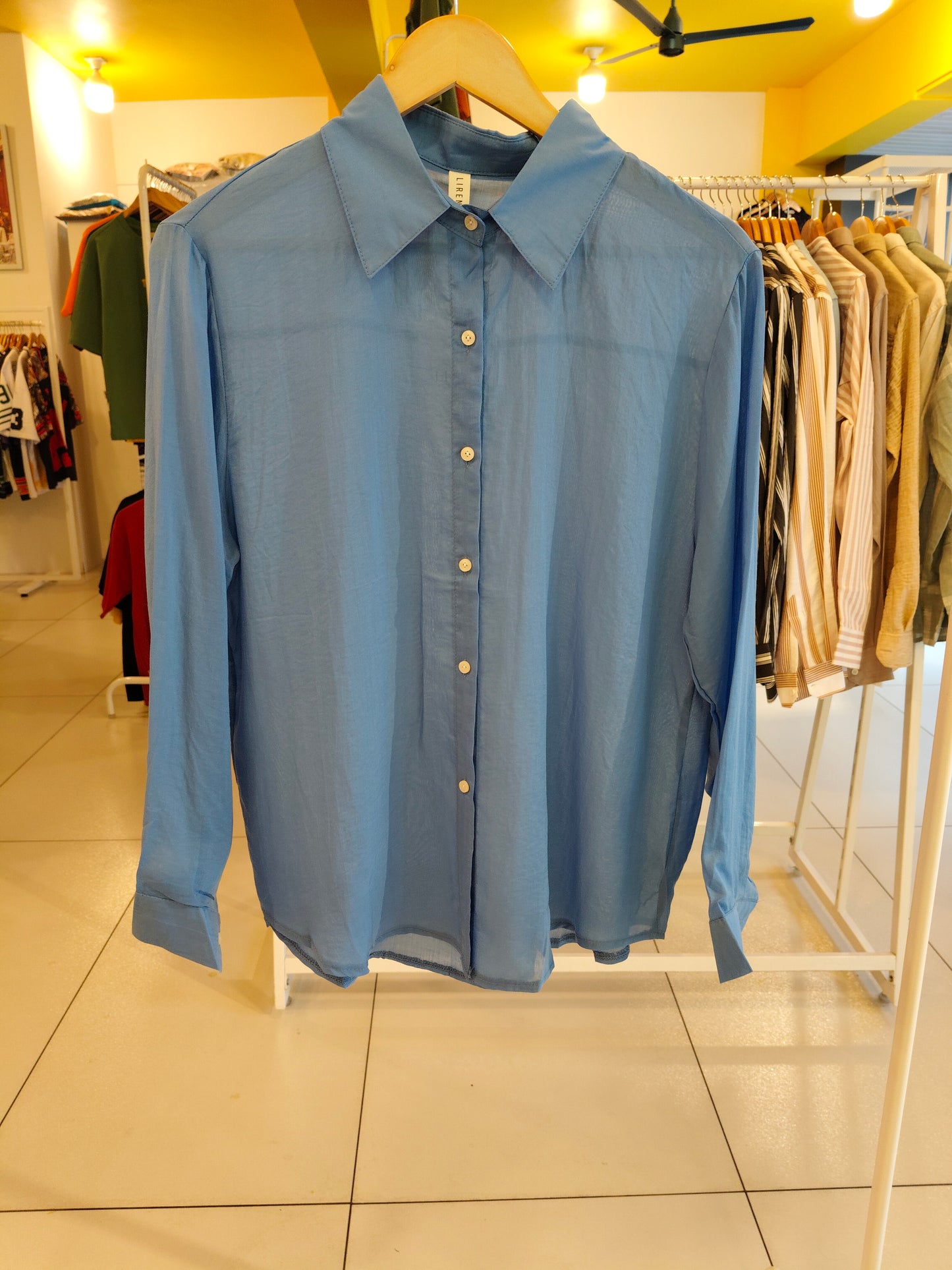 Women Full Sleeve Plain Shirt (FREE SIZE)