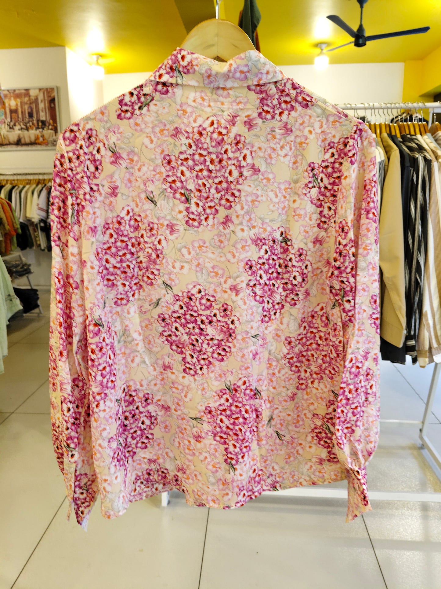 Ladies Floral Shirt (FREE SIZE)
