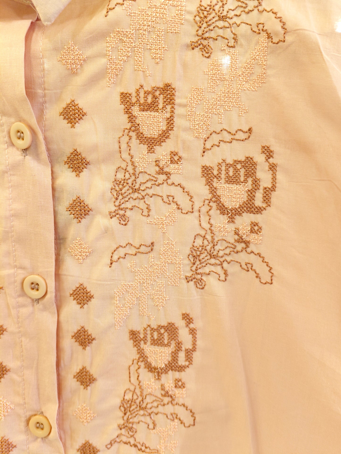 Embroidered Shirt for Women (FREE SIZE)