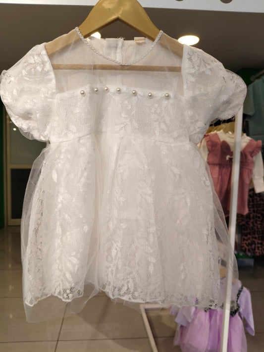 Toddler Girls' Tulle Lace Dress (SIZE 100)