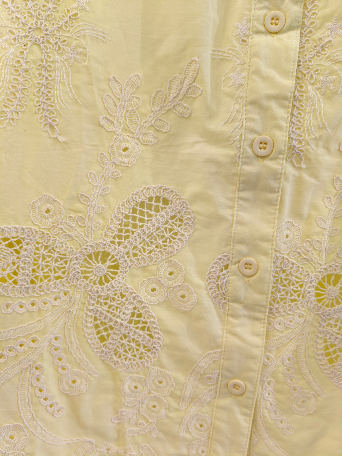 Embroidered Korean Shirt for Women  (FREE SIZE)