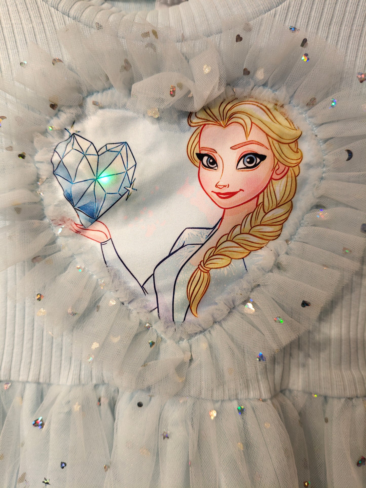 Toddler Girls' Elsa Costume Party Dress (SIZE 7)