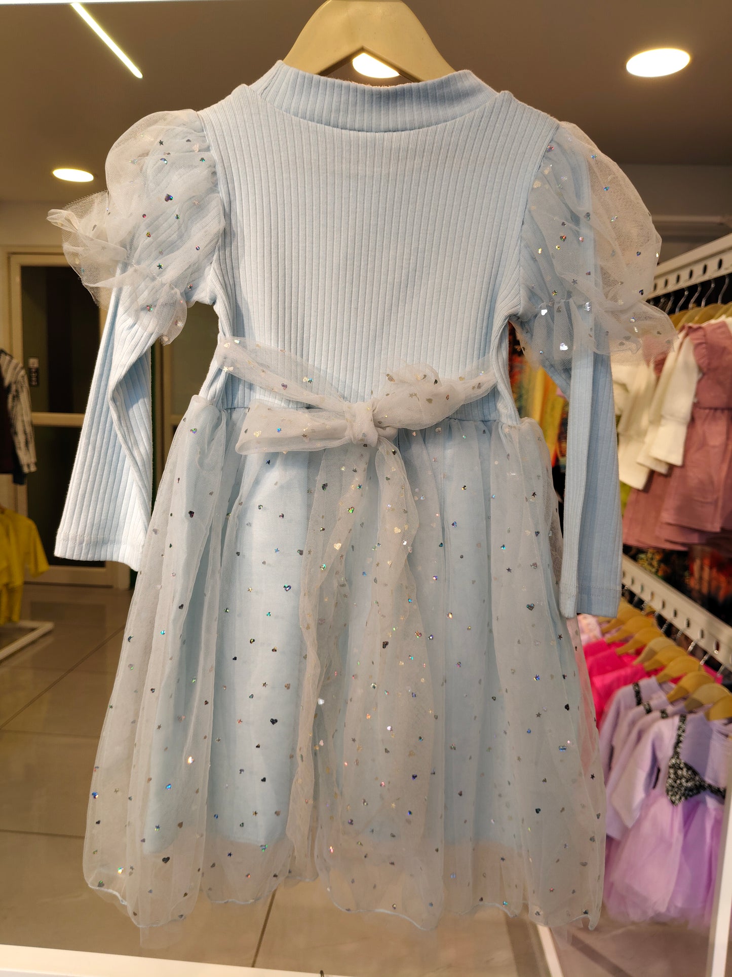 Toddler Girls' Elsa Costume Party Dress (SIZE 7)