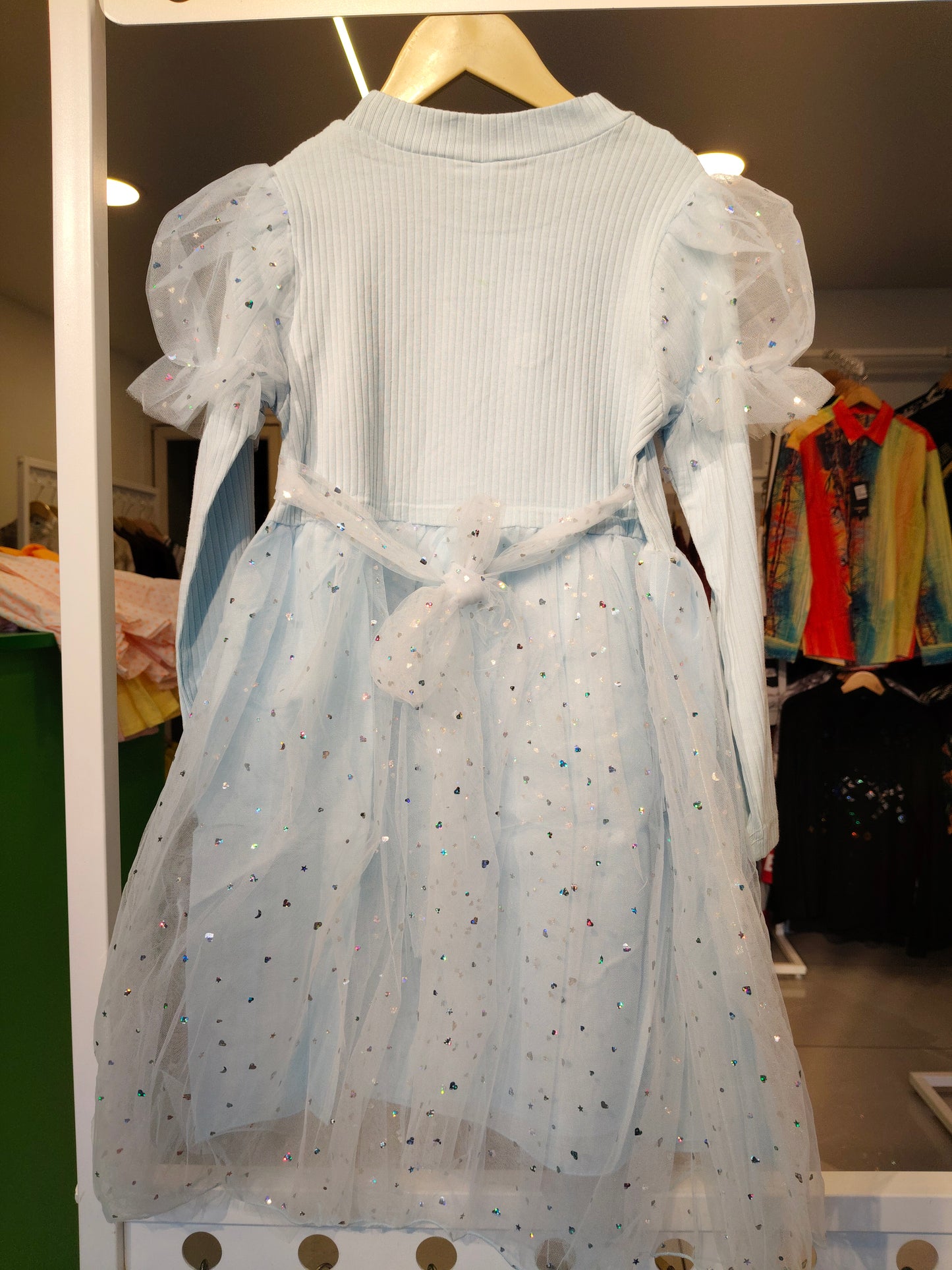 Toddler Girls' Elsa Costume Party Dress (SIZE 13)