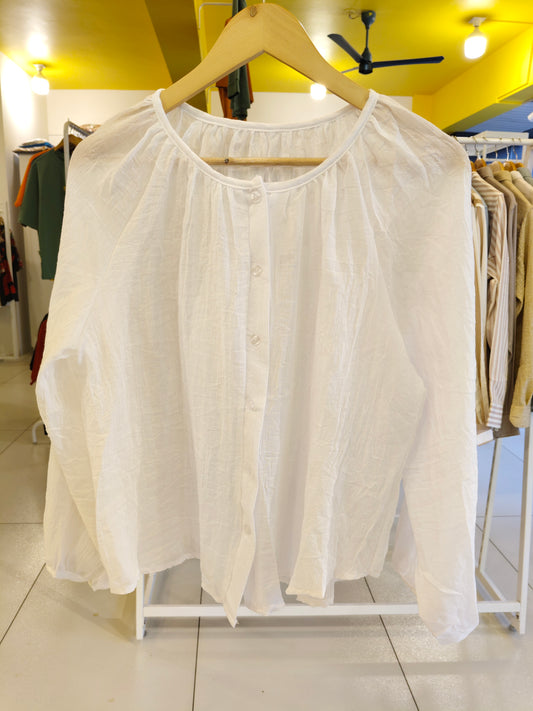 Women Full Sleeve Plain Shirt  (FREE SIZE)