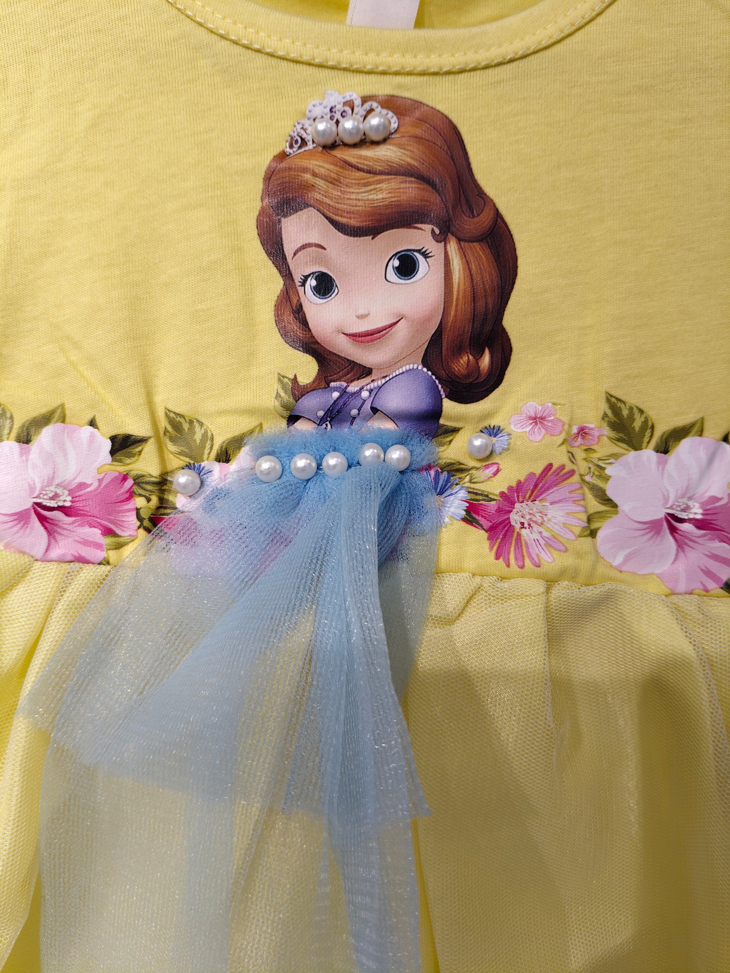 Toddler Girls' Sofia The First Tulle Dress (SIZE 9)