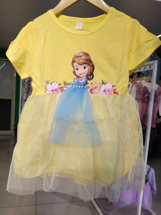 Toddler Girls' Sofia The First Tulle Dress (SIZE 9)