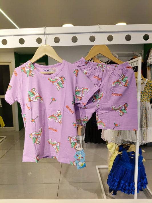 Imported T shirt and Pajama Set For Kids ( SIZE - 70 / 120 )