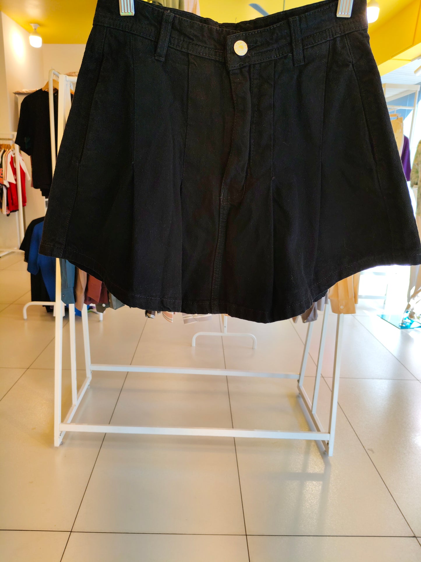 Flared Pleated Mini Skirt for Women (30)