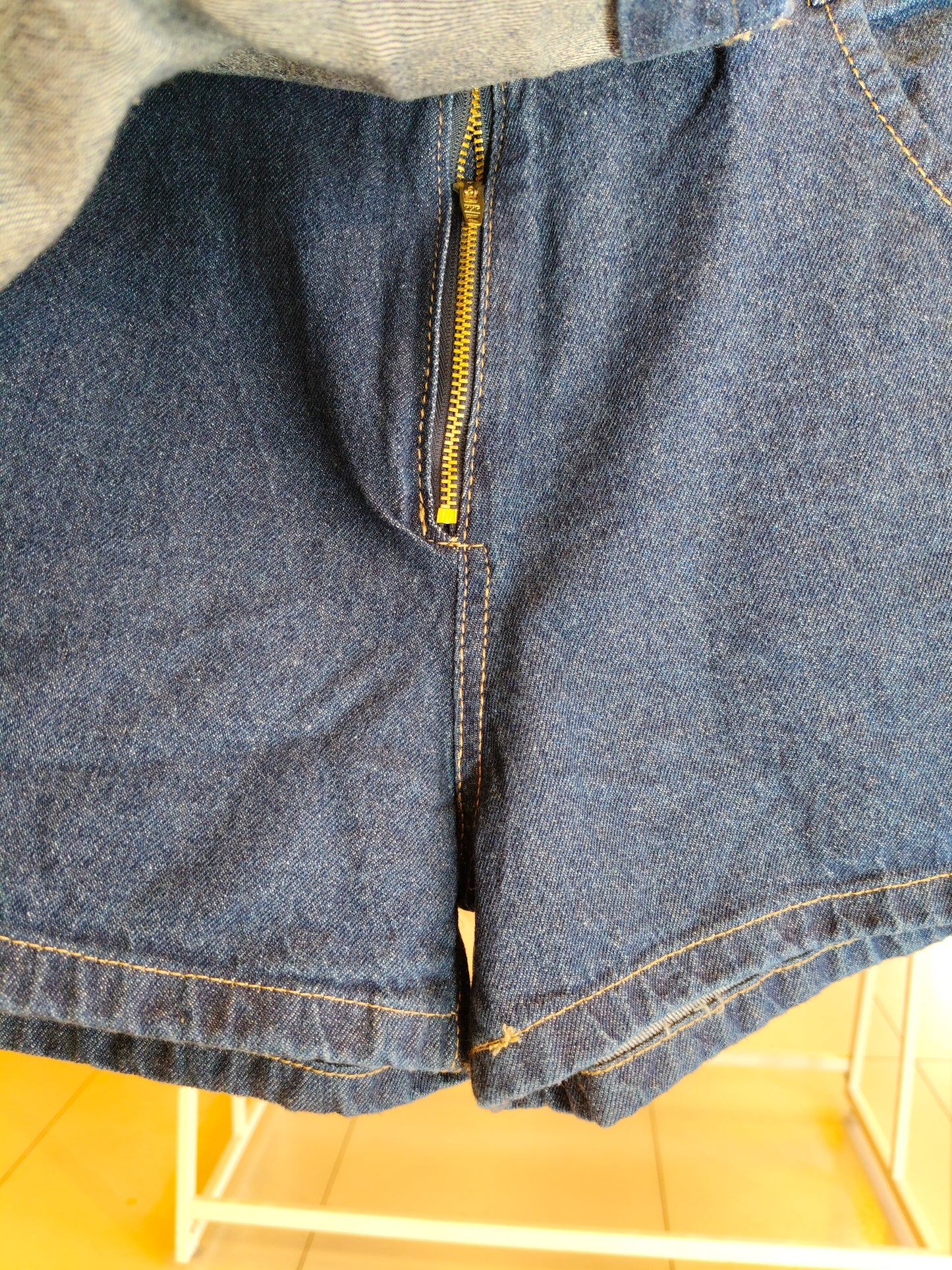 Denim Mini Skort for Ladies (28)