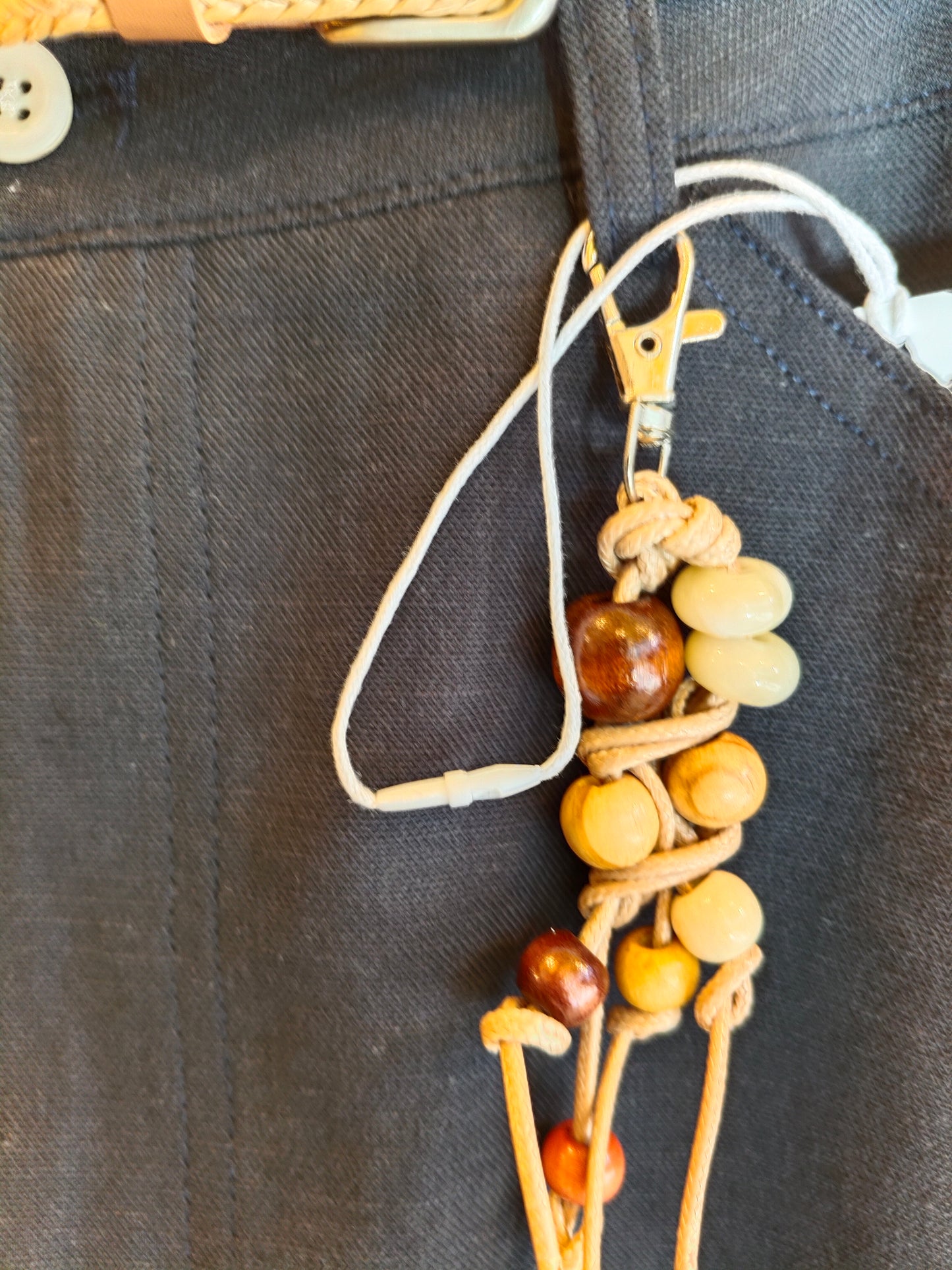 Mini Skirt with Woven Belt (LARGE)