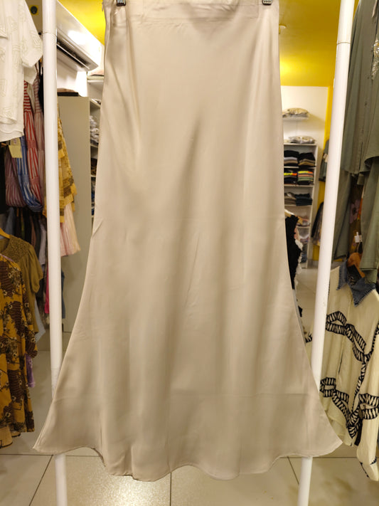 Women's Satin Midi Skirt