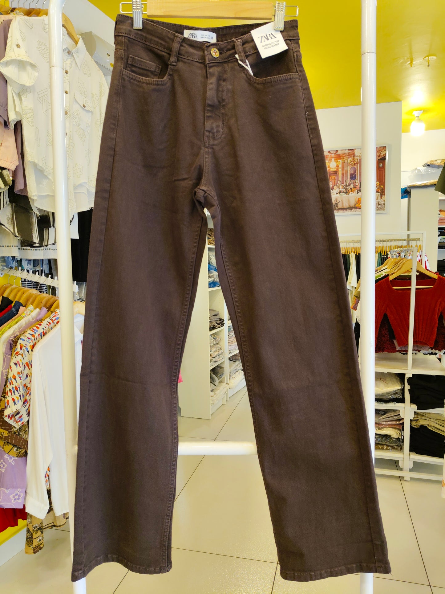 Straight Fit Denim Jeans for Women (28)