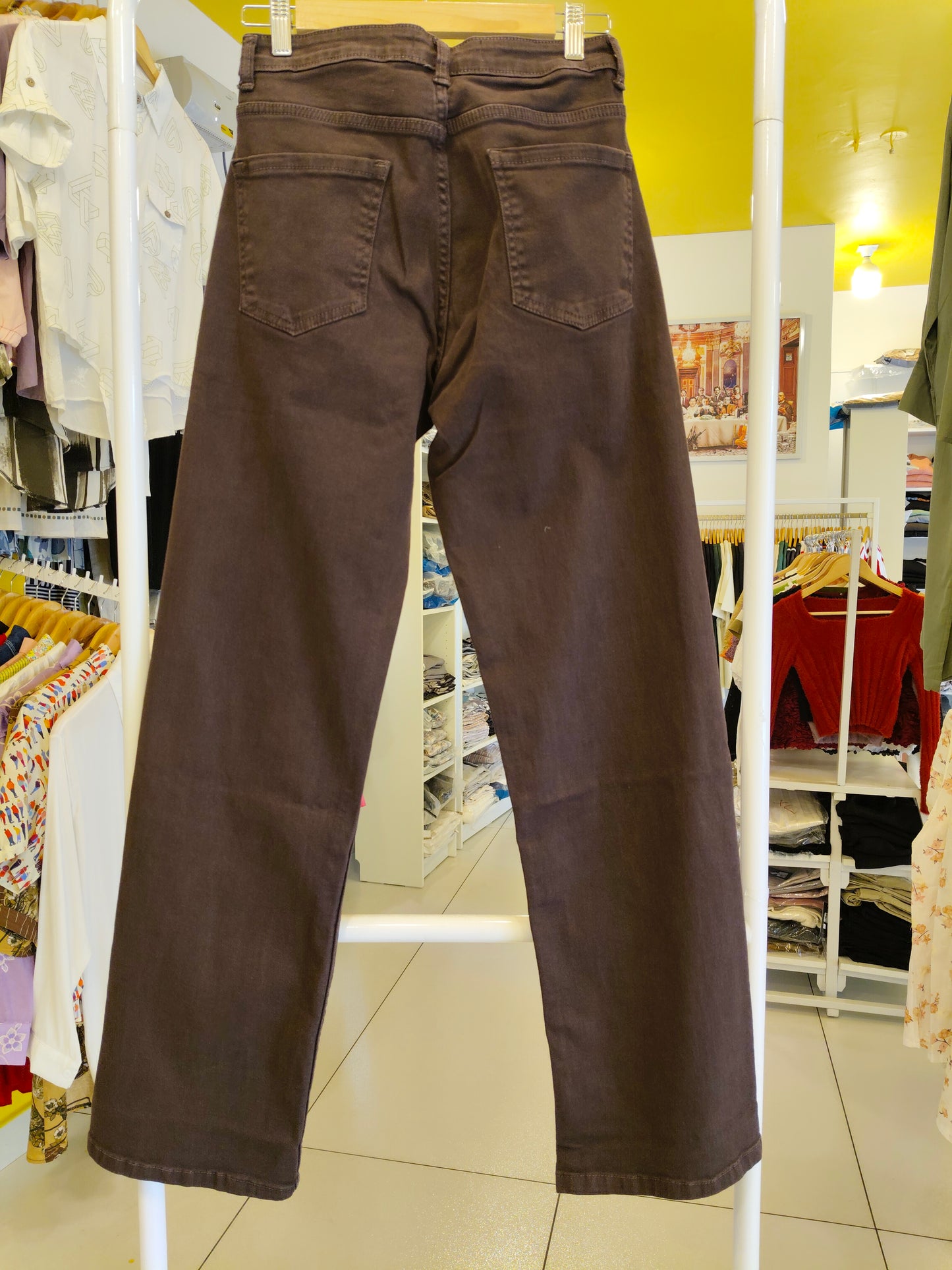 Straight Fit Denim Jeans for Women (28)