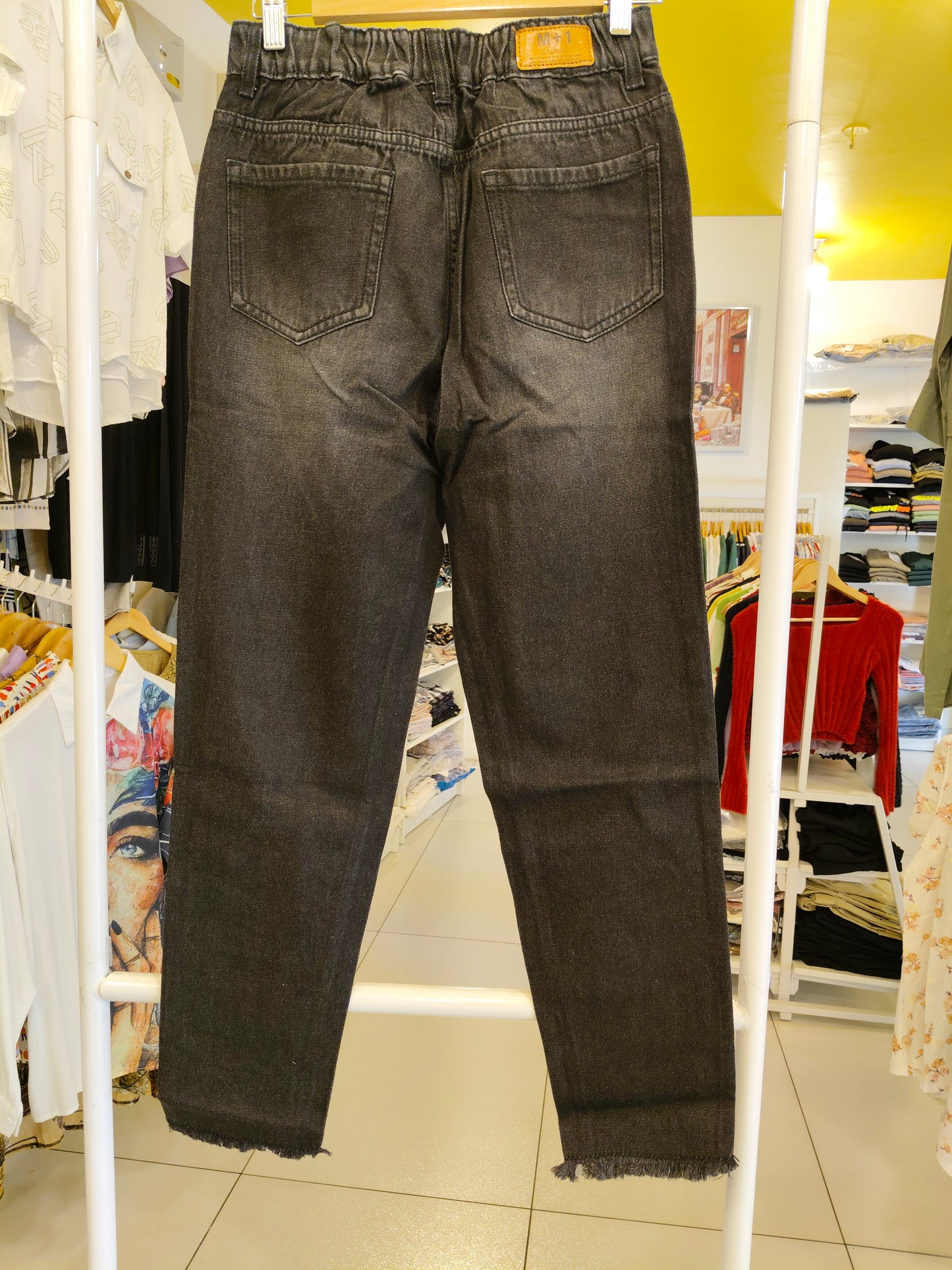 Mom Fit Denim Jeans  for Women (28)