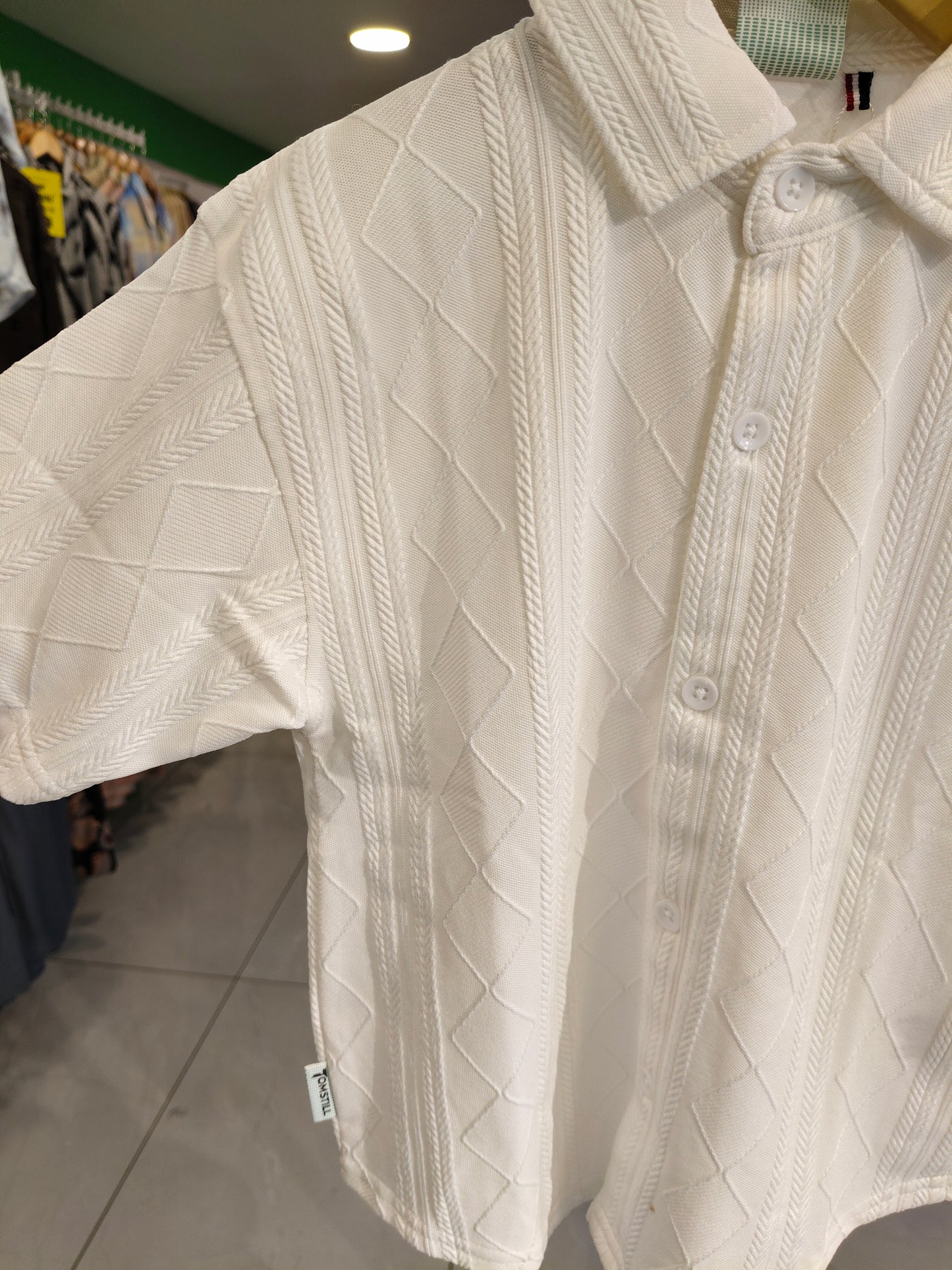 Kids' knitted Polo Shirt ( 1 year )