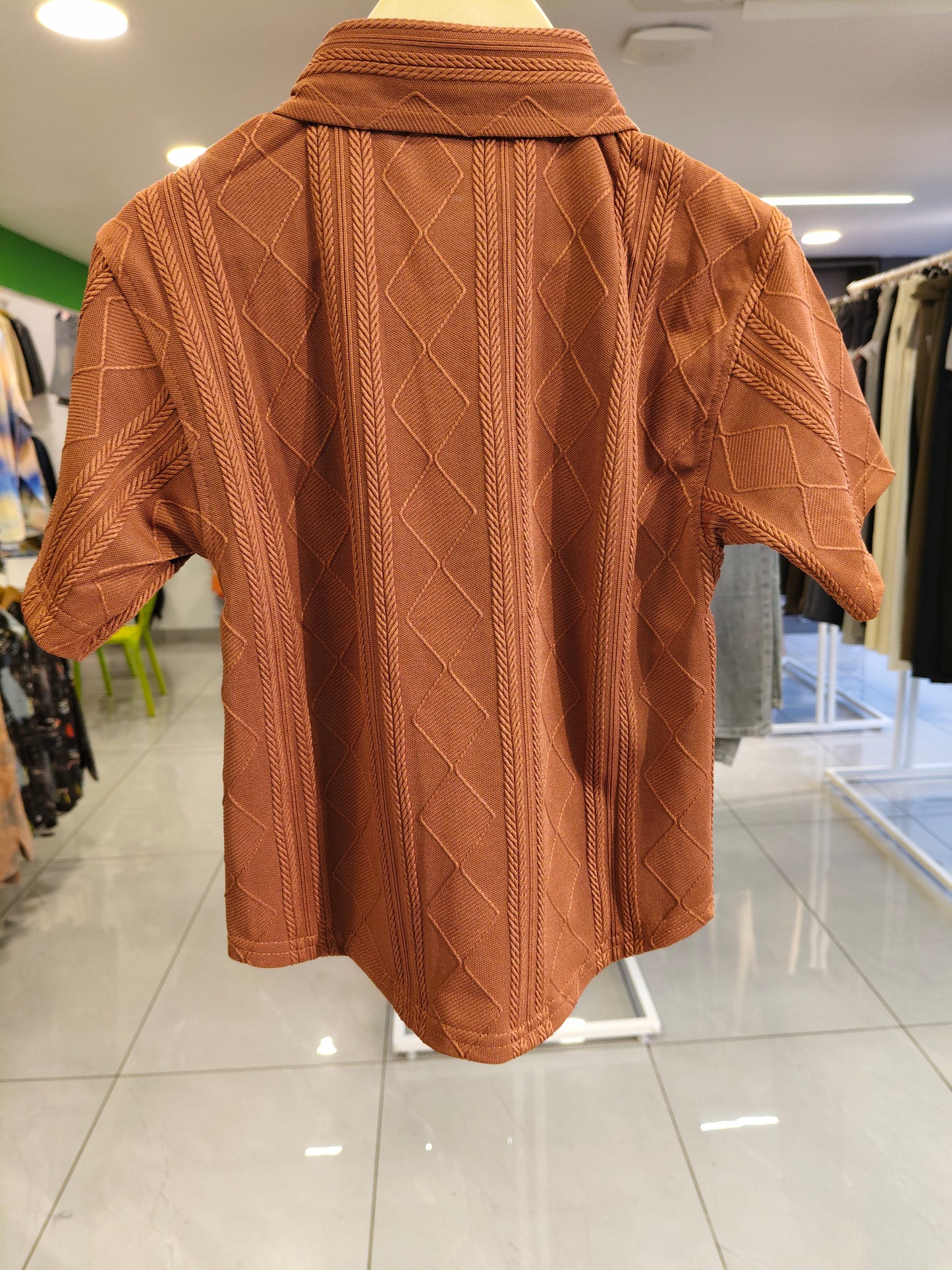 Kids' Knitted Polo Shirt ( 3 year )