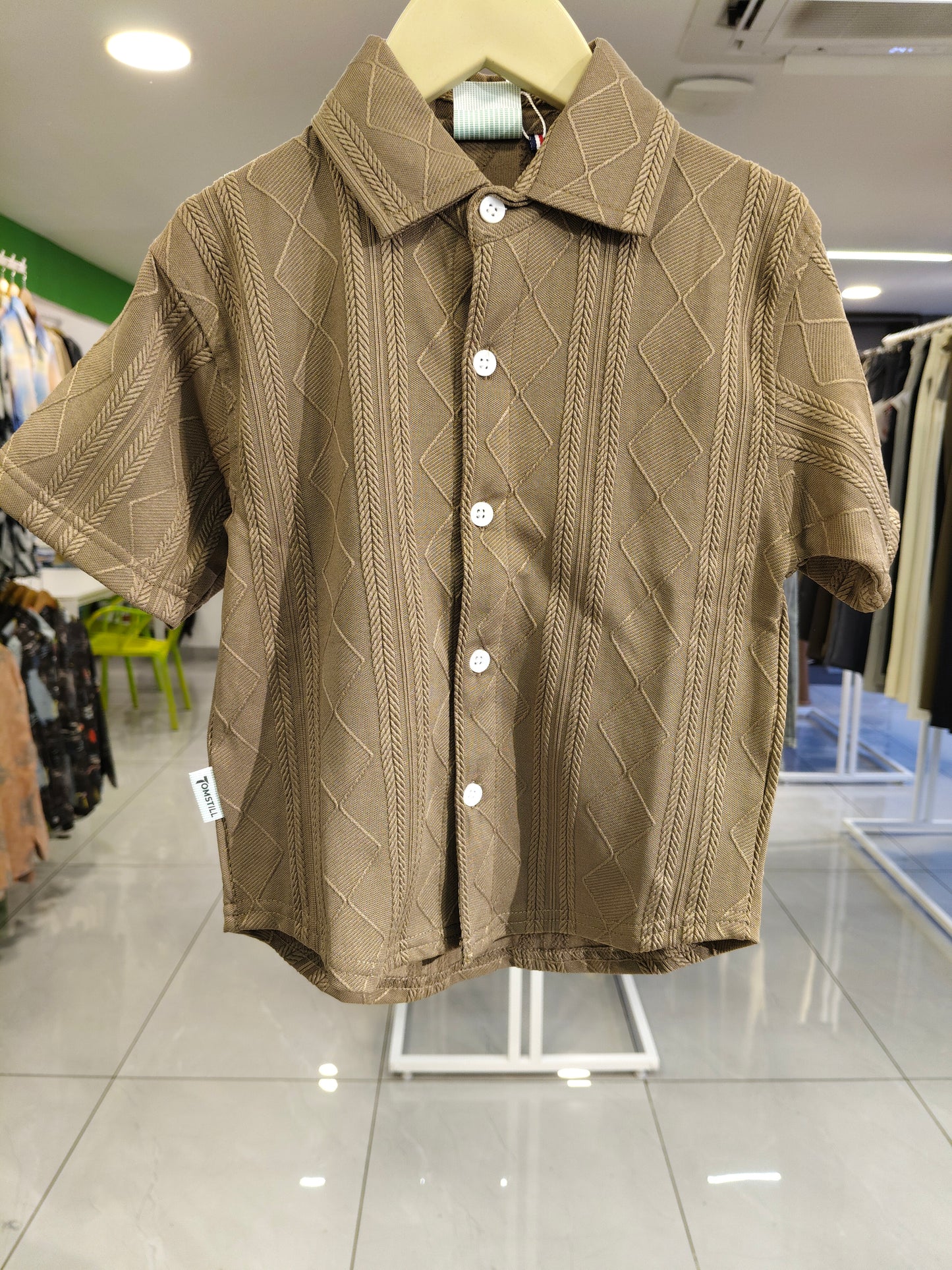 Kids' Knitted Polo Shirt ( 1 year )