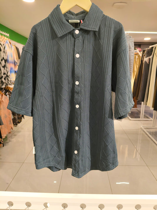 Kids' Knitted Polo Shirt ( 10 year )