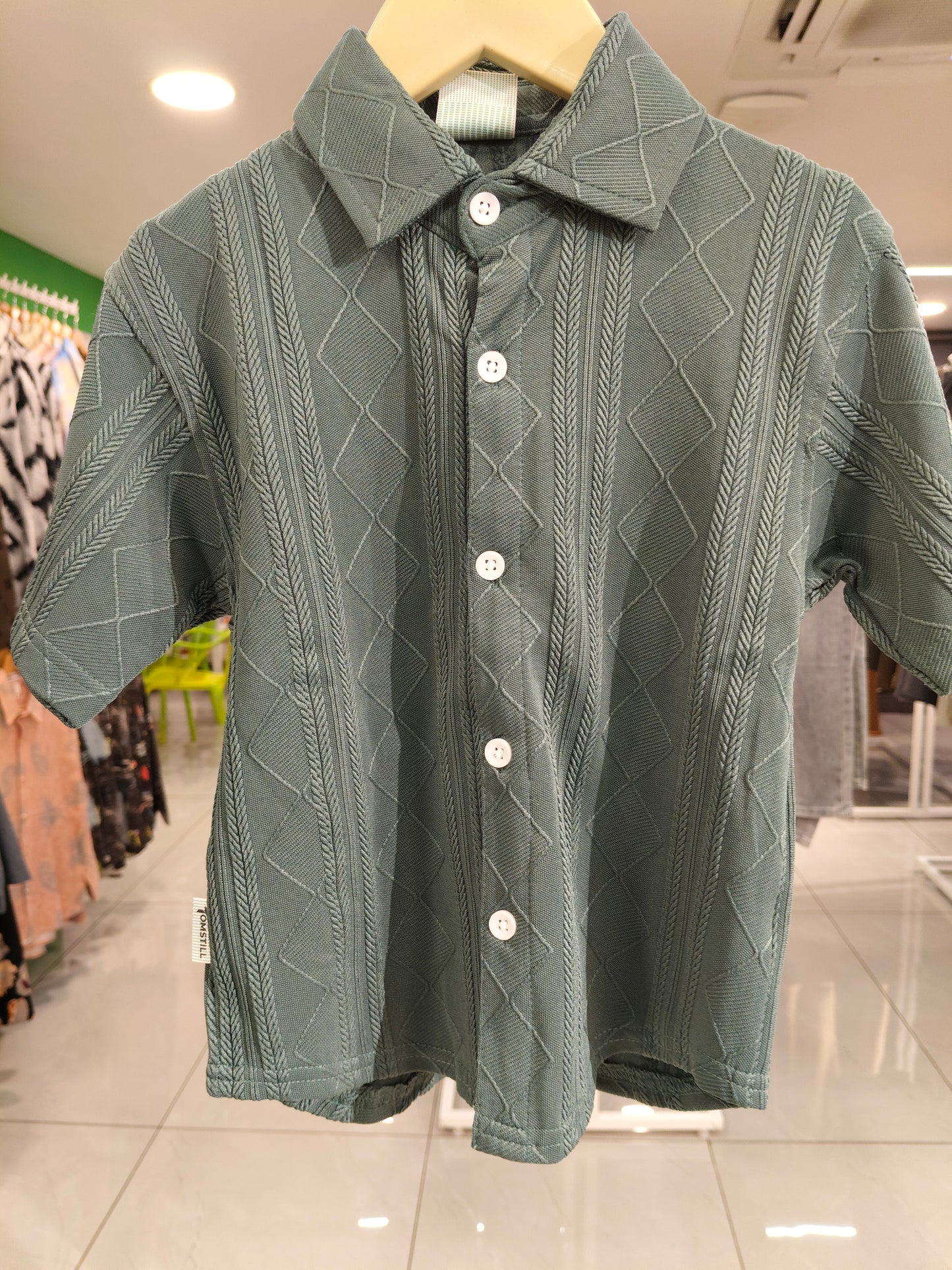 Kids' Knitted Polo Shirt (  8 year )