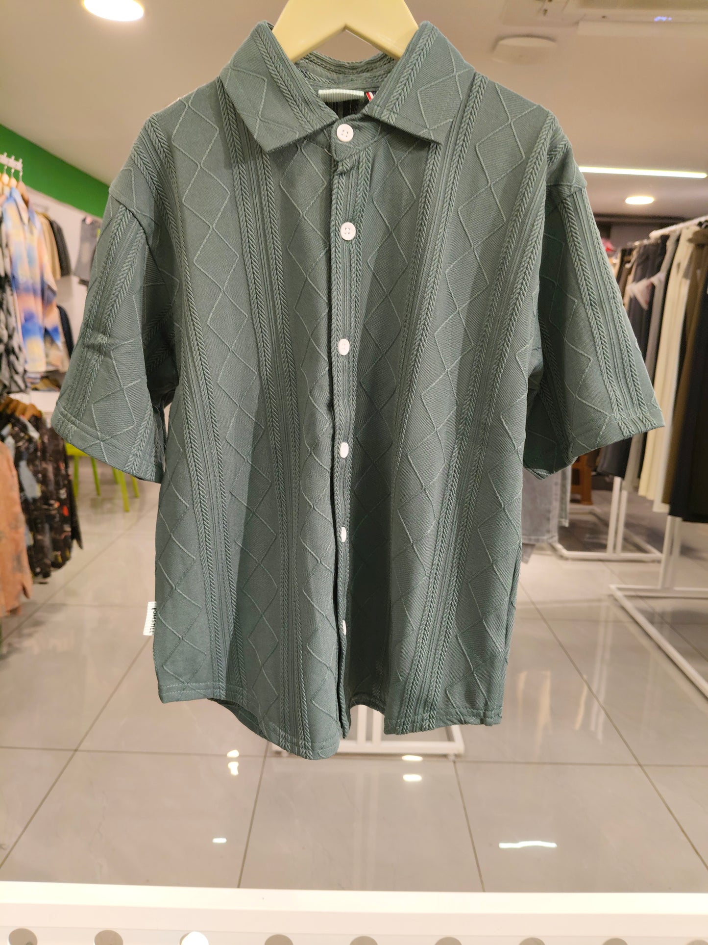 Kids' Knitted Polo Shirt ( 6 year )