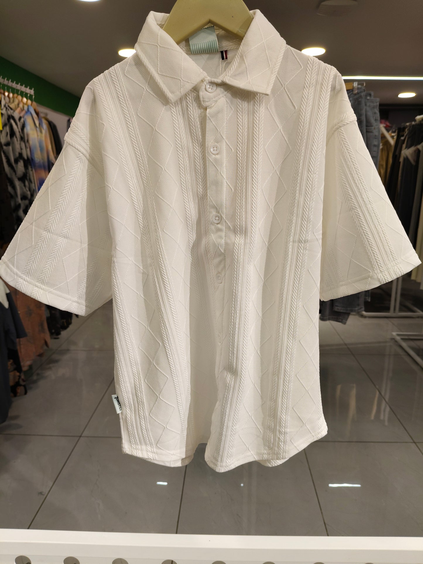 Kids' Knitted Polo Shirt ( 10 year )