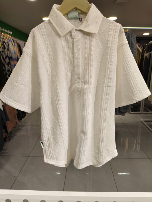 Kids' Knitted Polo Shirt ( 10 year )