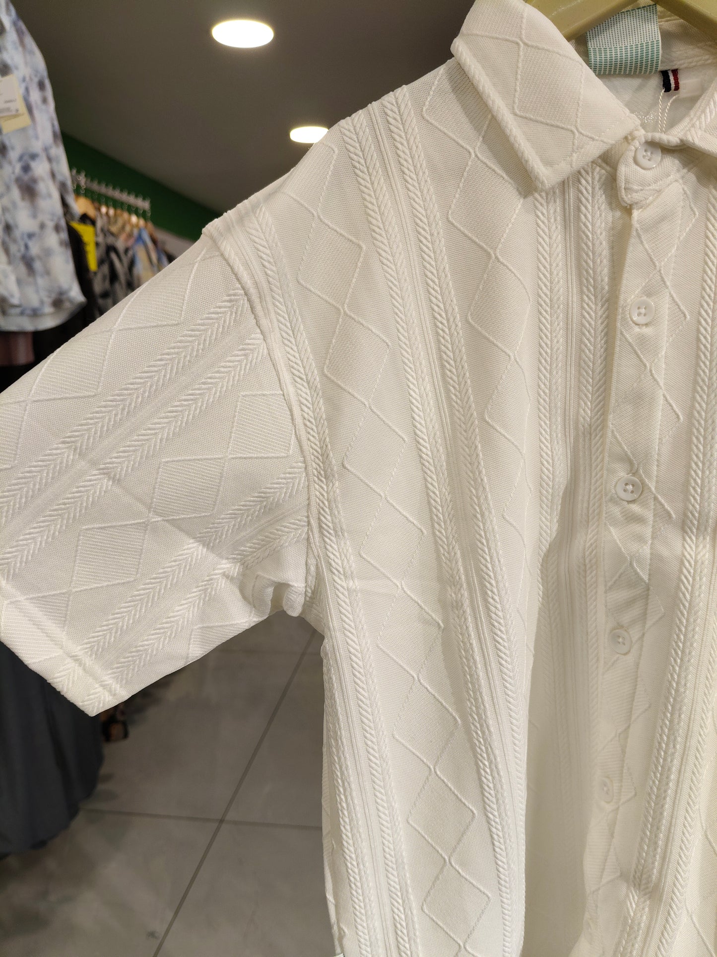 Kids' Knitted Polo Shirt ( 10 year )