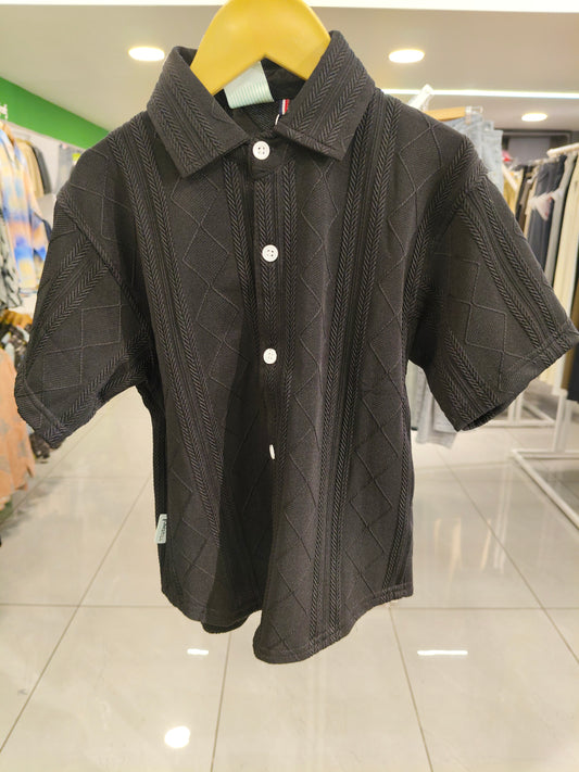 Kids' Knitted Polo Shirt ( 4 year )