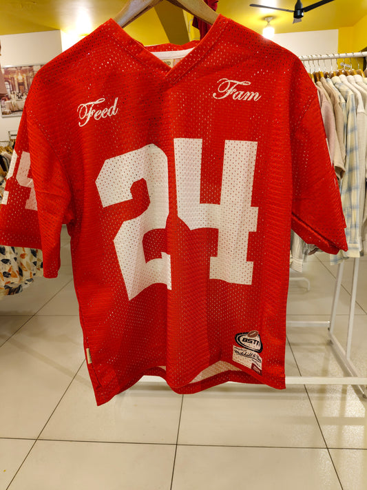 OVERSIZED  JERSEY  TSHIRT  ( SMALL )