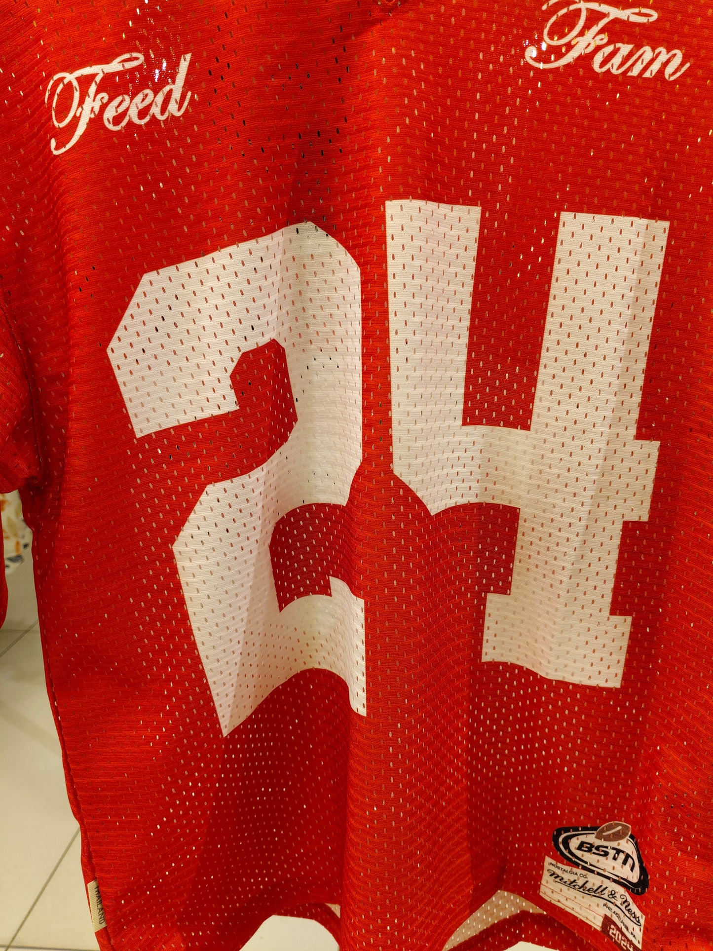 OVERSIZED  JERSEY  TSHIRT  ( SMALL )