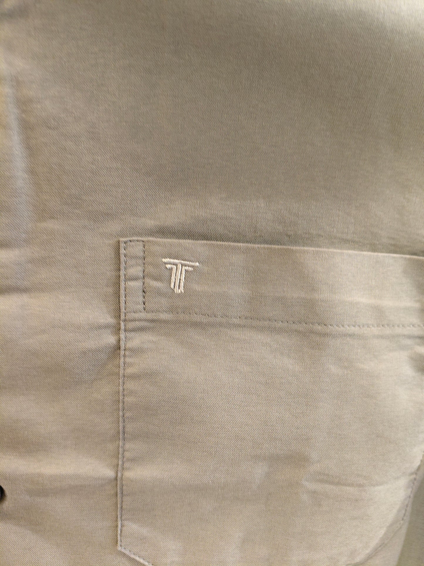 Oversized Drop Shoulder Linen Shirt for Men (2XL)