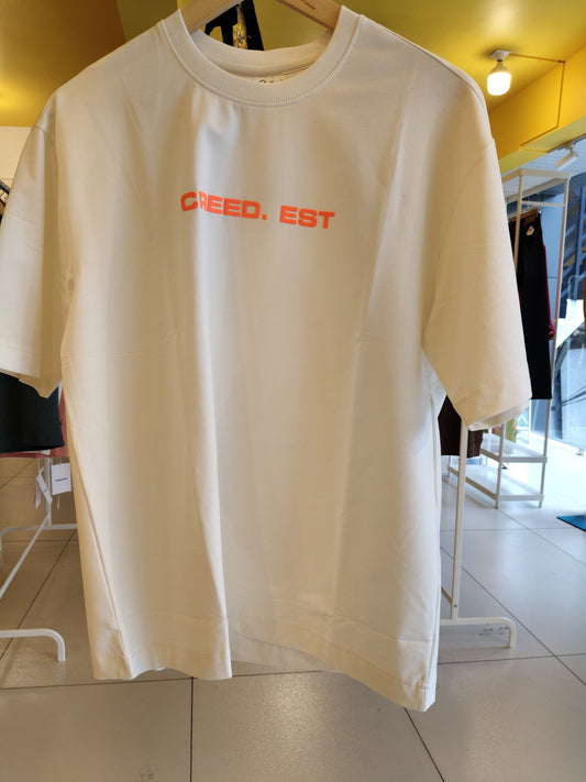 NEXT Printed Oversized Fit Round Neck T-shirt (Small)