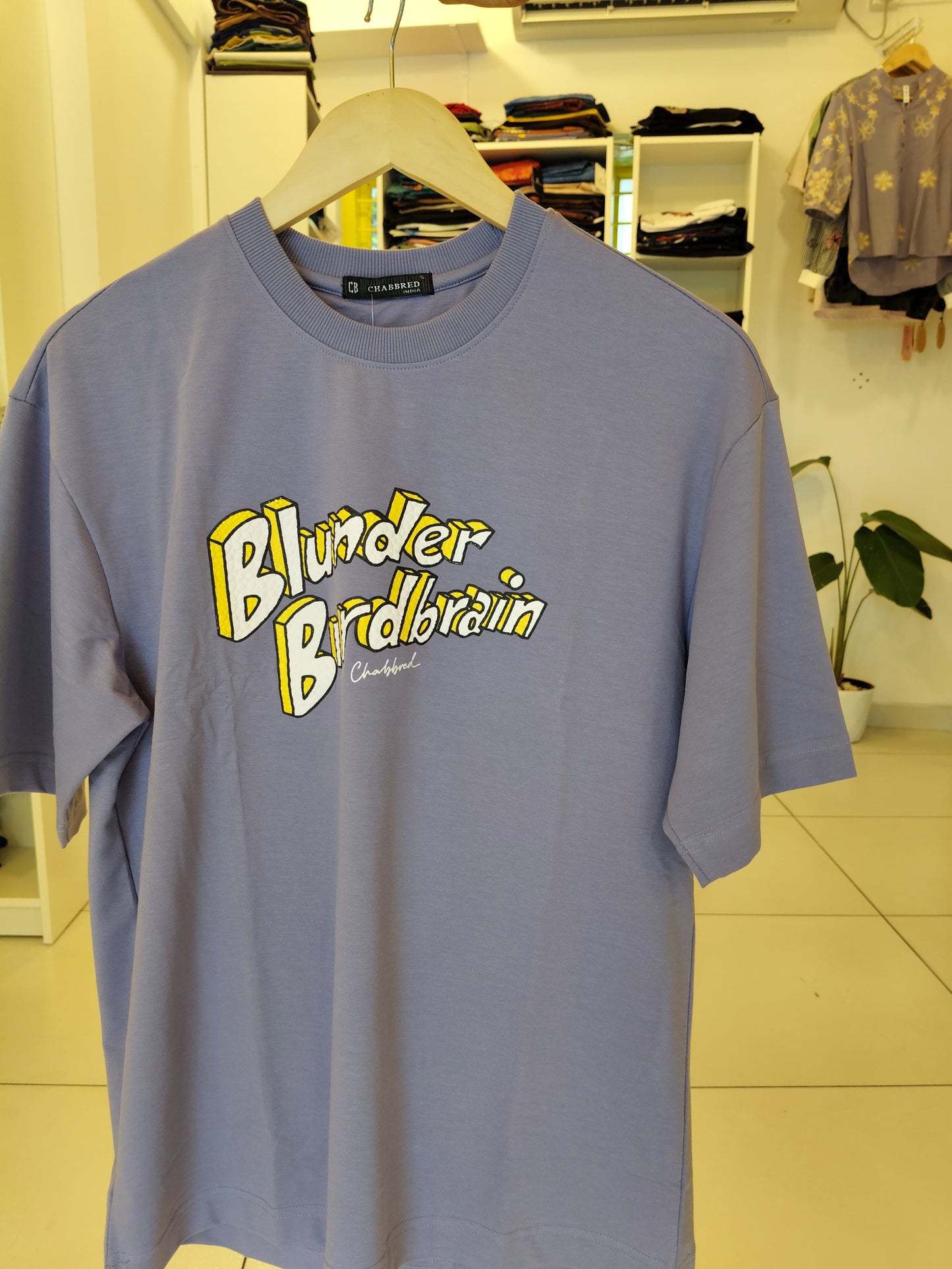 NEXT Printed Oversized Fit Round Neck T-shirt (Small)