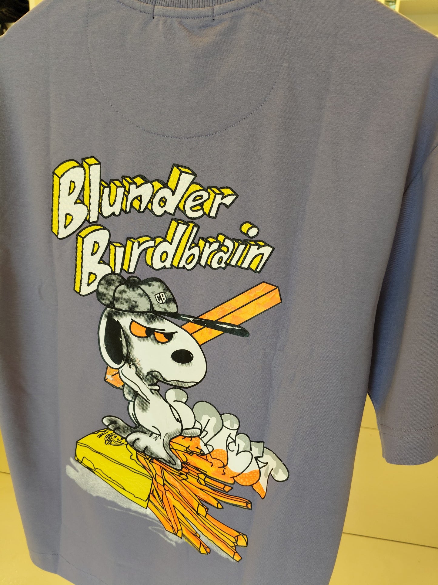 NEXT Printed Oversized Fit Round Neck T-shirt (Small)