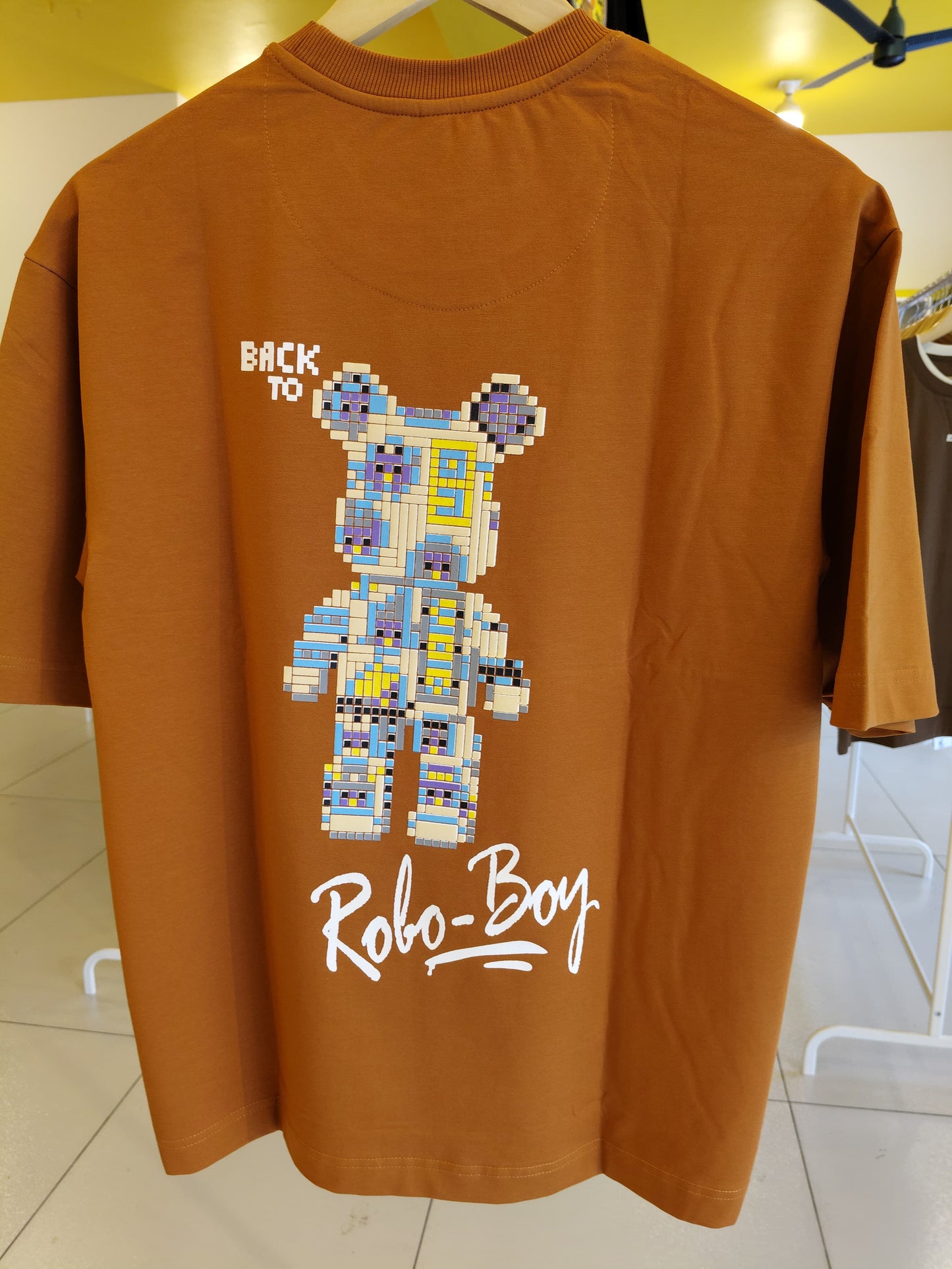NEXT Printed Oversized Fit Round Neck T-shirt (Small)